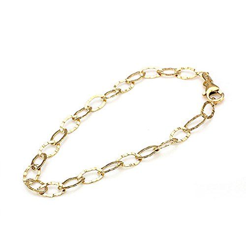 Barzaz チェーンブレスレット 14金ゴールドフィルド シンプル レディース