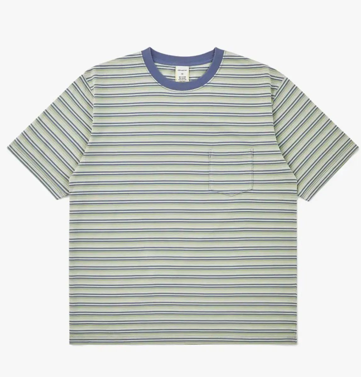 カーキス ボーダー Tシャツ モス M 新品