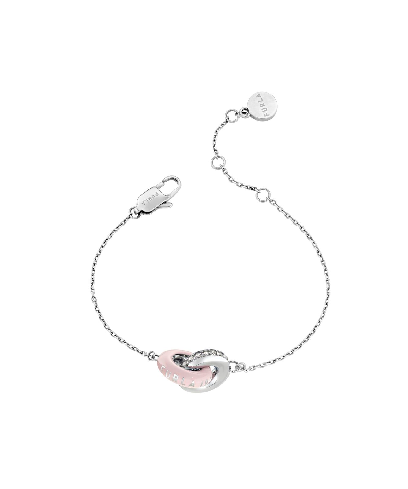 [FURLA ACCESSORY] レディース アクセサリー ブレスレット フルラアクセ FURLA 1927 COLOR EDITION フルラ １９２７ FJ1194BTU シルバー [並行輸入品]