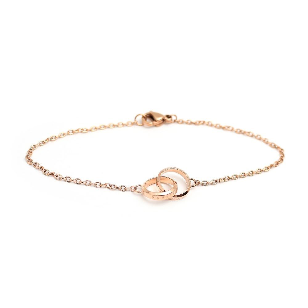 [ダニエルウェリントン] ブレスレット DW00400162 レディース エランユニティ ELAN UNITY BRACELET ローズゴールド [並行輸入品]