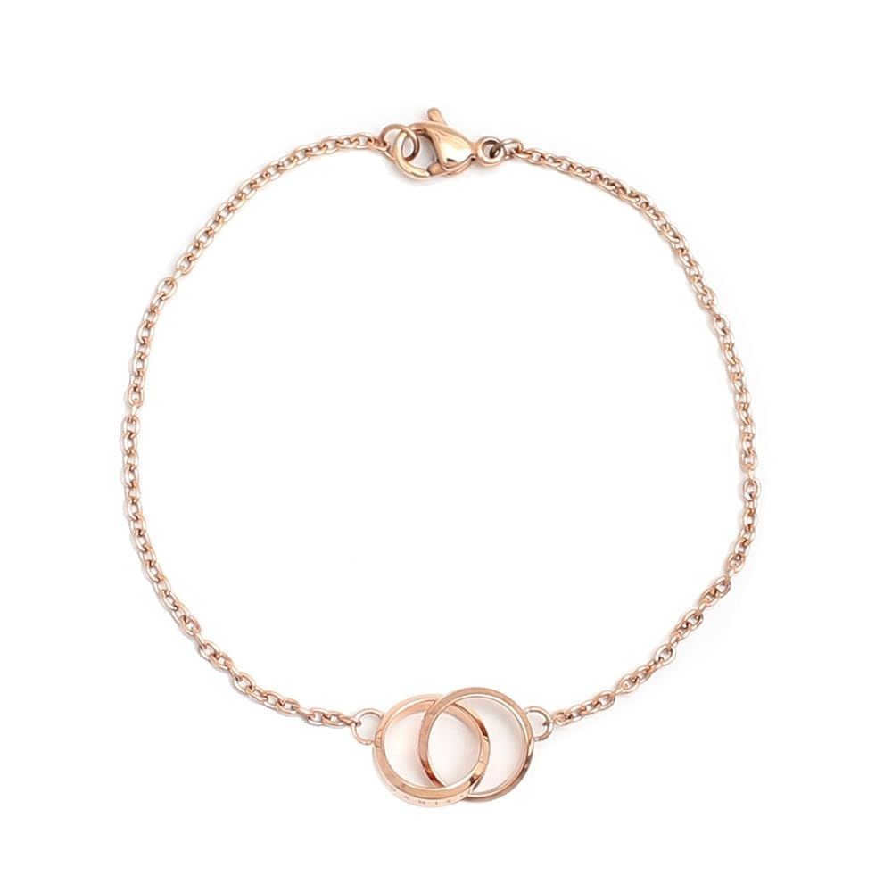 [ダニエルウェリントン] ブレスレット DW00400162 レディース エランユニティ ELAN UNITY BRACELET ローズゴールド [並行輸入品]