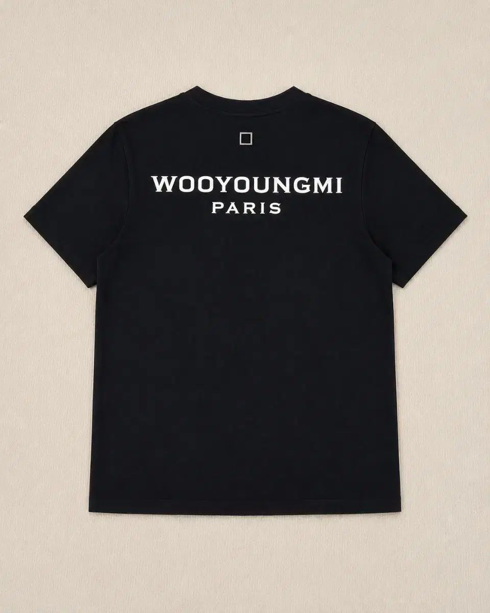 ウーヨンミ バックロゴ パリ 半袖 Tシャツ 34