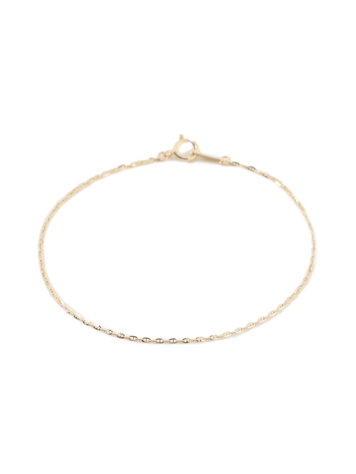 [レイビームス] アクセサリー K10 アンカーチェーン ブレスレット レディース GOLD ONE SIZE