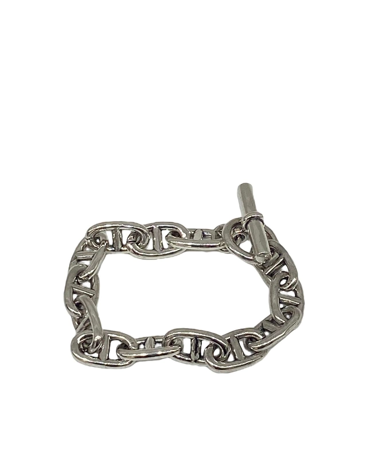 [blatto] 重量感 アンカーチェーン ４サイズ ブレスレット ネックレスタイプ/oku-bracelet-23-15 (75g, シルバー)