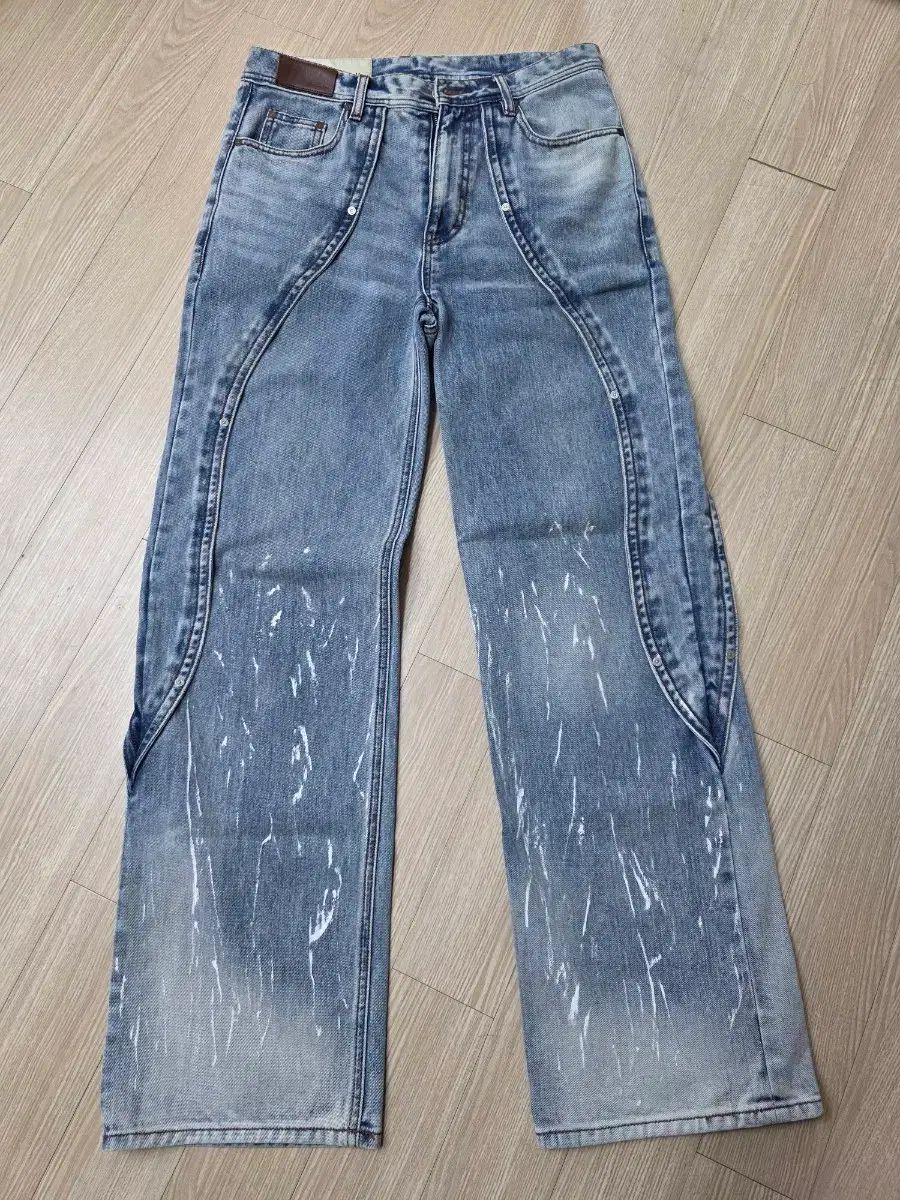 Kinloch Anderson メシュー カーブド ジーン ブルー ロングタイプ