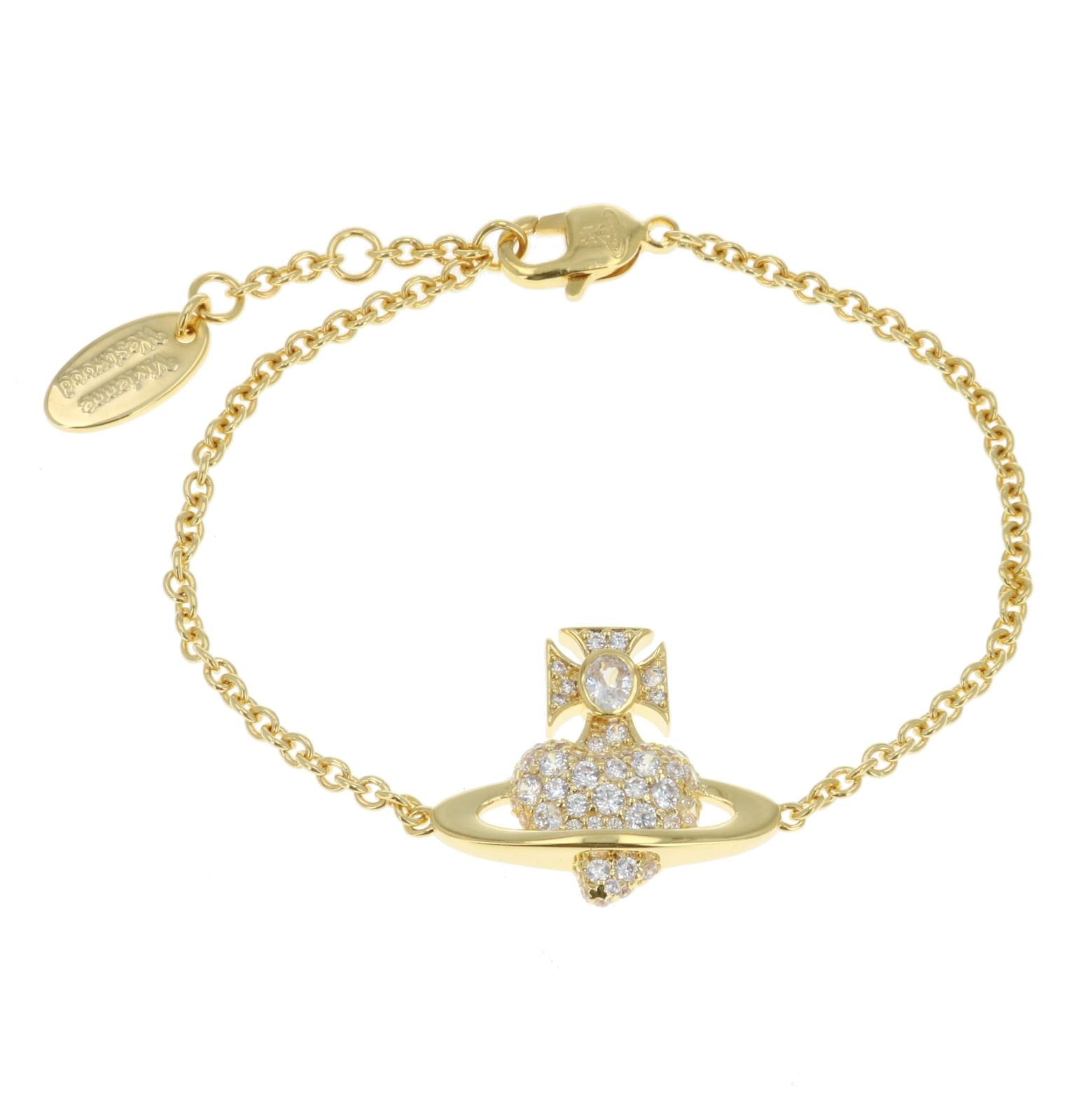 [ヴィヴィアンウエストウッド] レディース AGNATHA BRACELET ブレスレット 6102024D/02R102 真鍮 [並行輸入品]