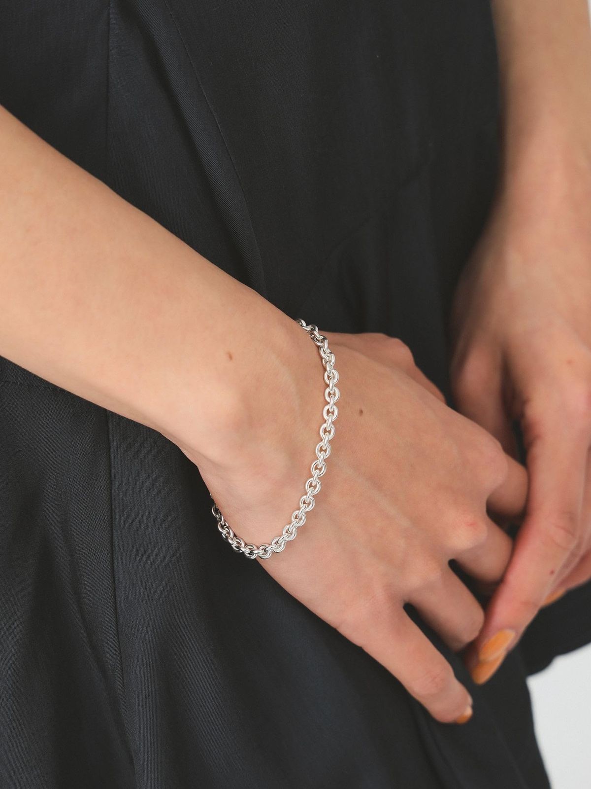 [レイビームス] アクセサリー シルバー アズキチェーン ブレスレット レディース SILVER ONE SIZE