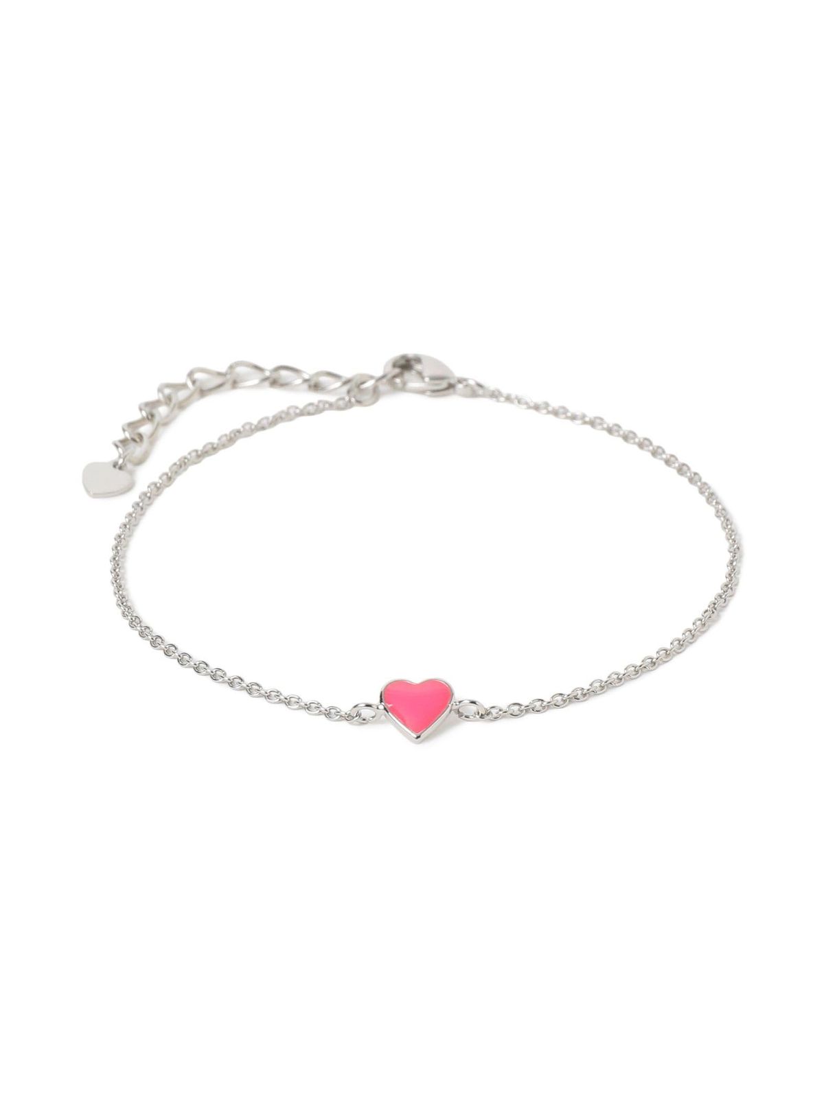 [レイビームス] アクセサリー プチ エポ ハート ブレスレット レディース NEON_PINK FREE