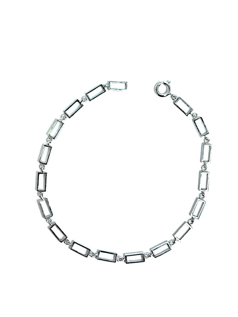 50+nc シルバー925 ブレスレット レディース メンズ アクセサリー プレゼント ギフト 日本製 クリップ