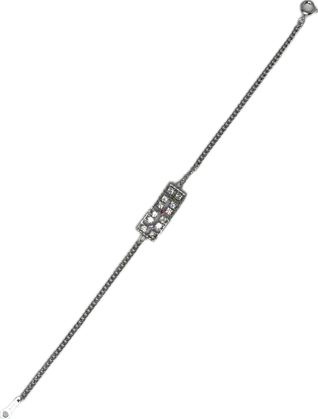 50+nc シルバー925 ブレスレット レディース メンズ アクセサリー プレゼント ギフト 日本製 スクエア