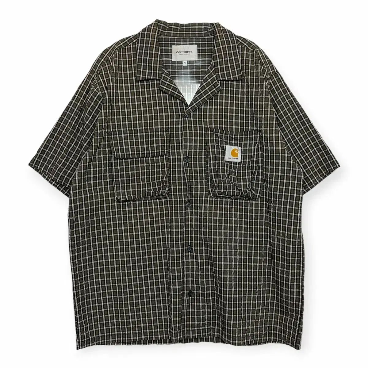 Carhartt カーハート ドライデン ポケット 半袖 シアサッカー シャツ