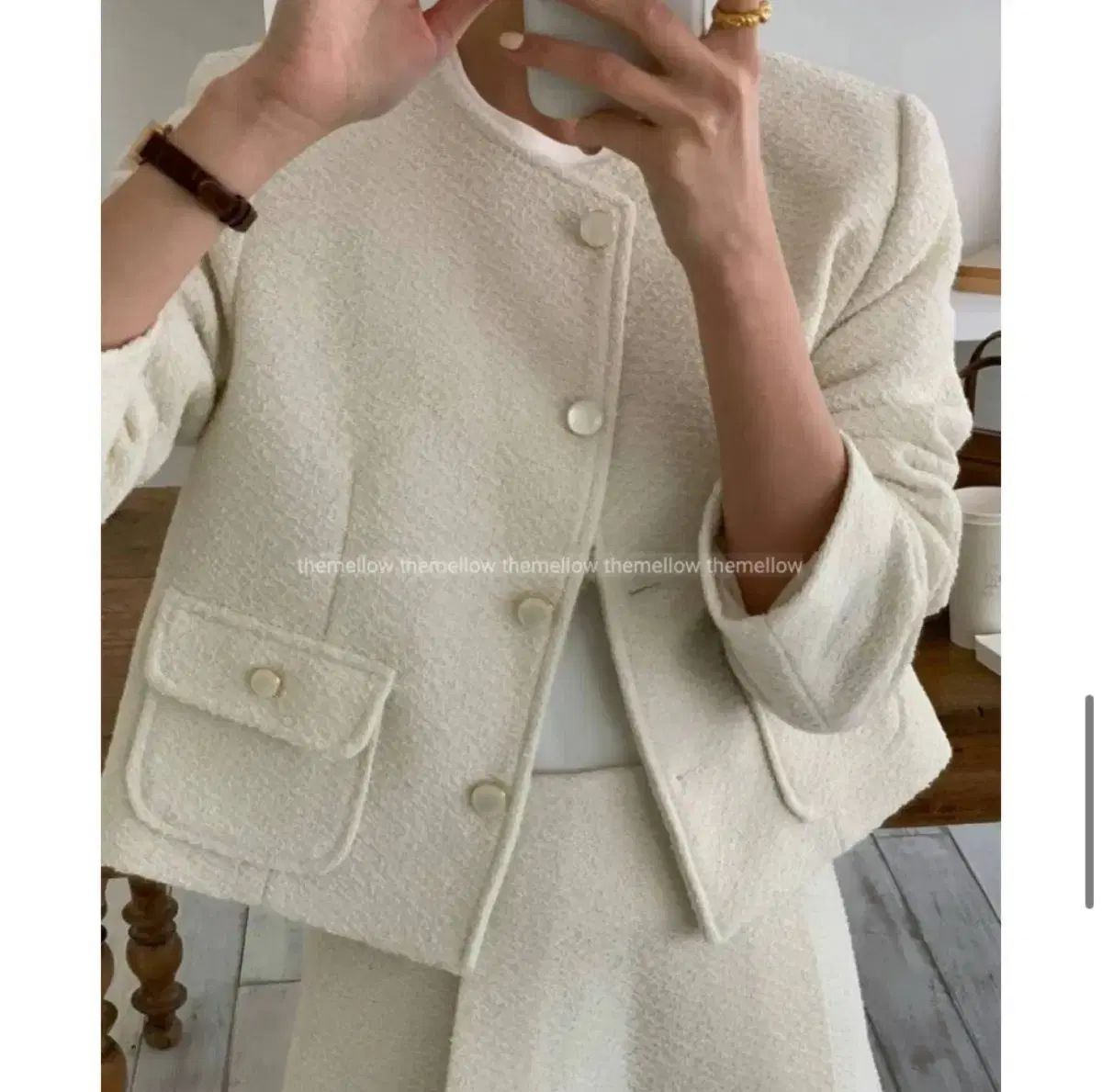 ジャケット専門 高級ツイード 新品 出品