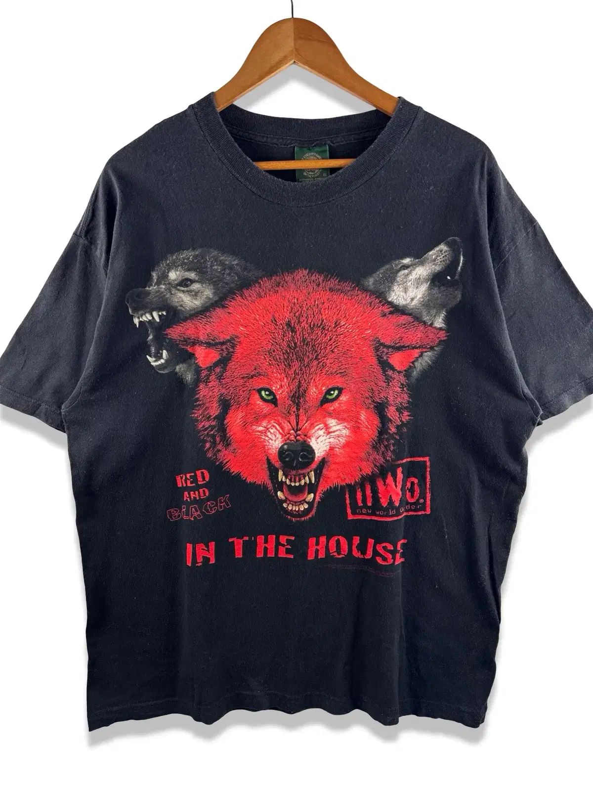 nWo ウルフパック プロレス Tシャツ3343