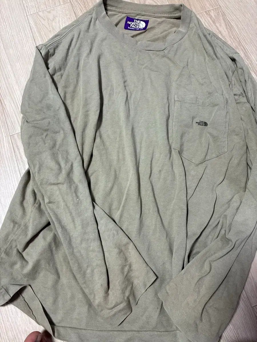 THE NORTH FACE パープルラベル Tシャツ グリーン
