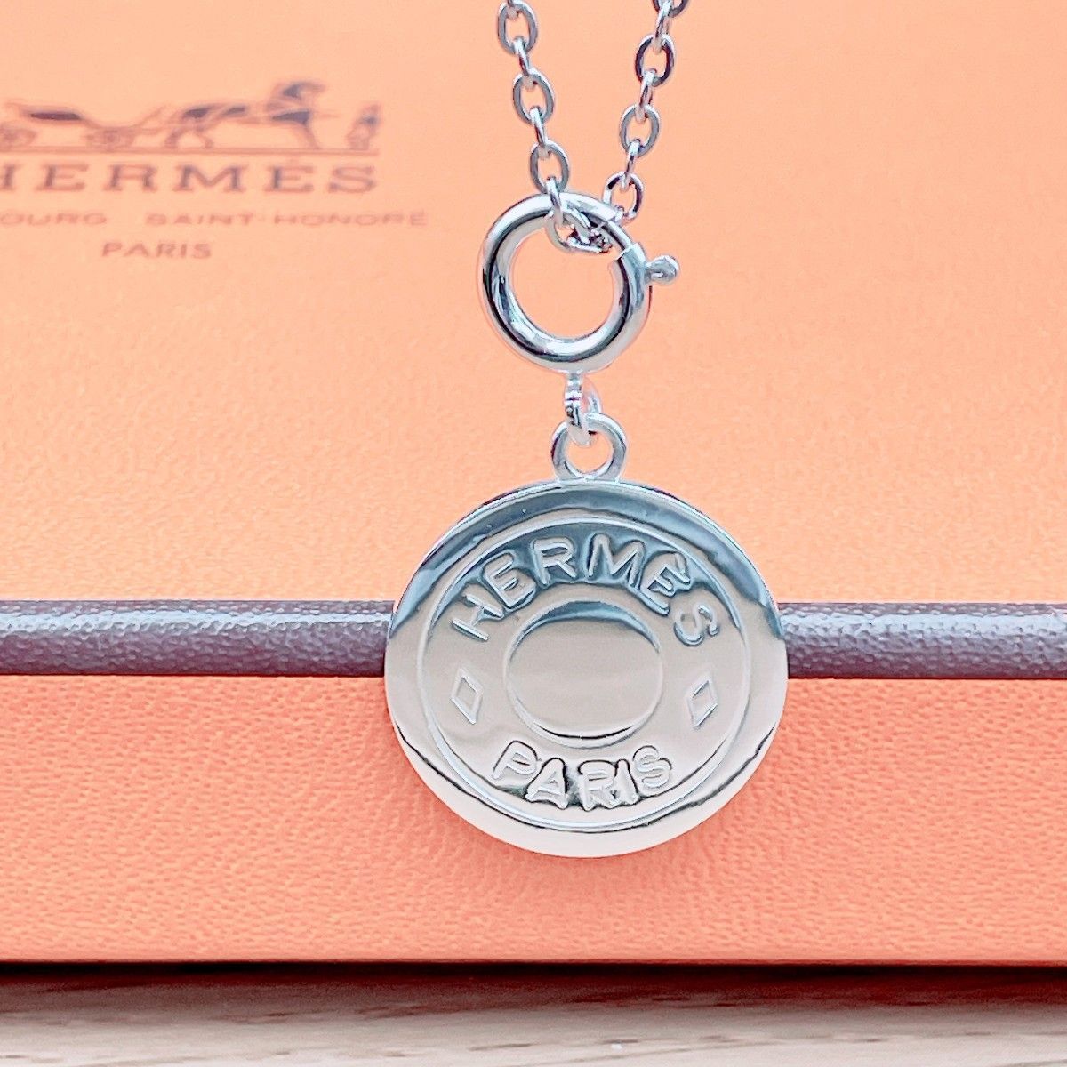 ◇エルメス◇新品仕上済 HERMES セリエ チャーム ペンダント 