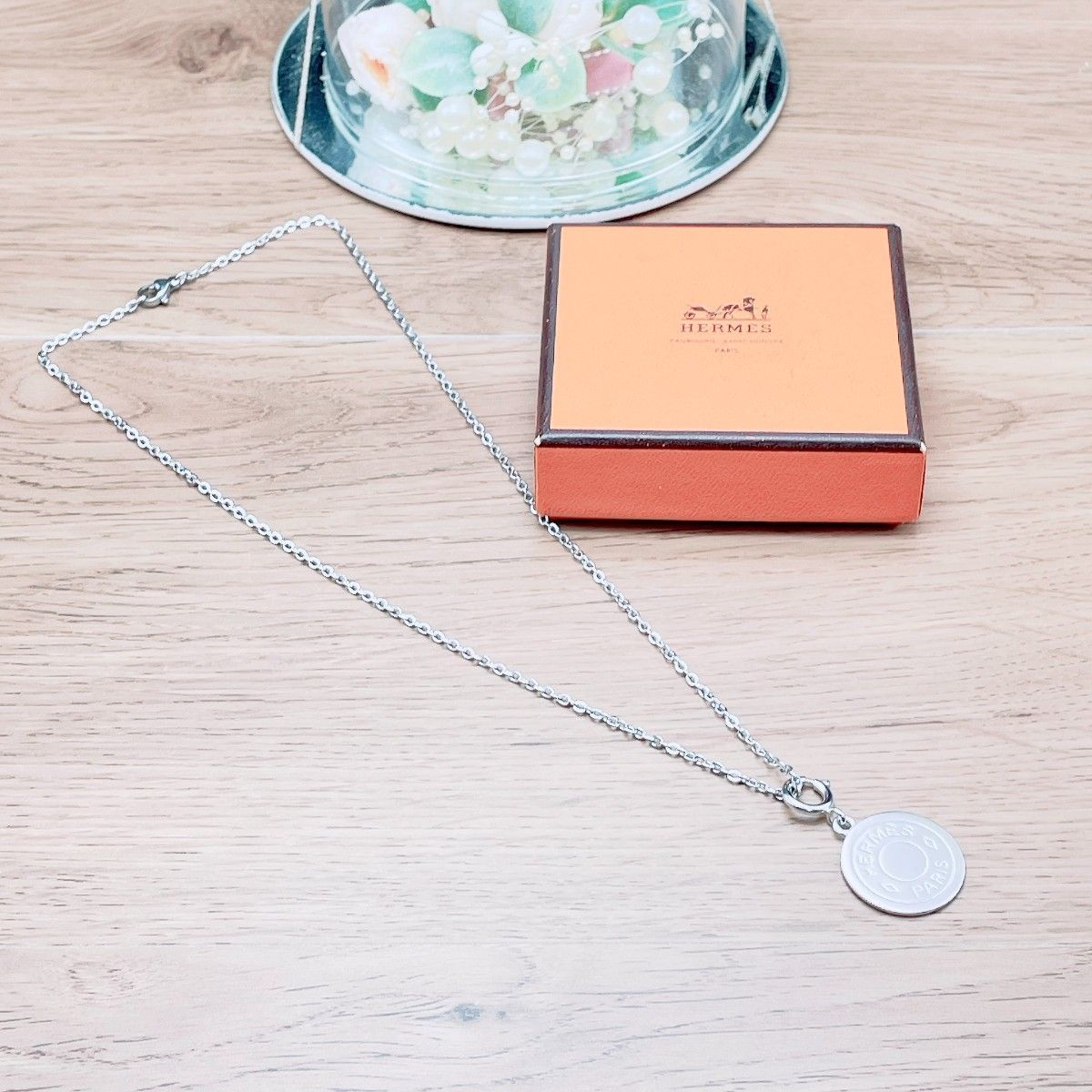◇エルメス◇新品仕上済 HERMES セリエ チャーム ペンダント 