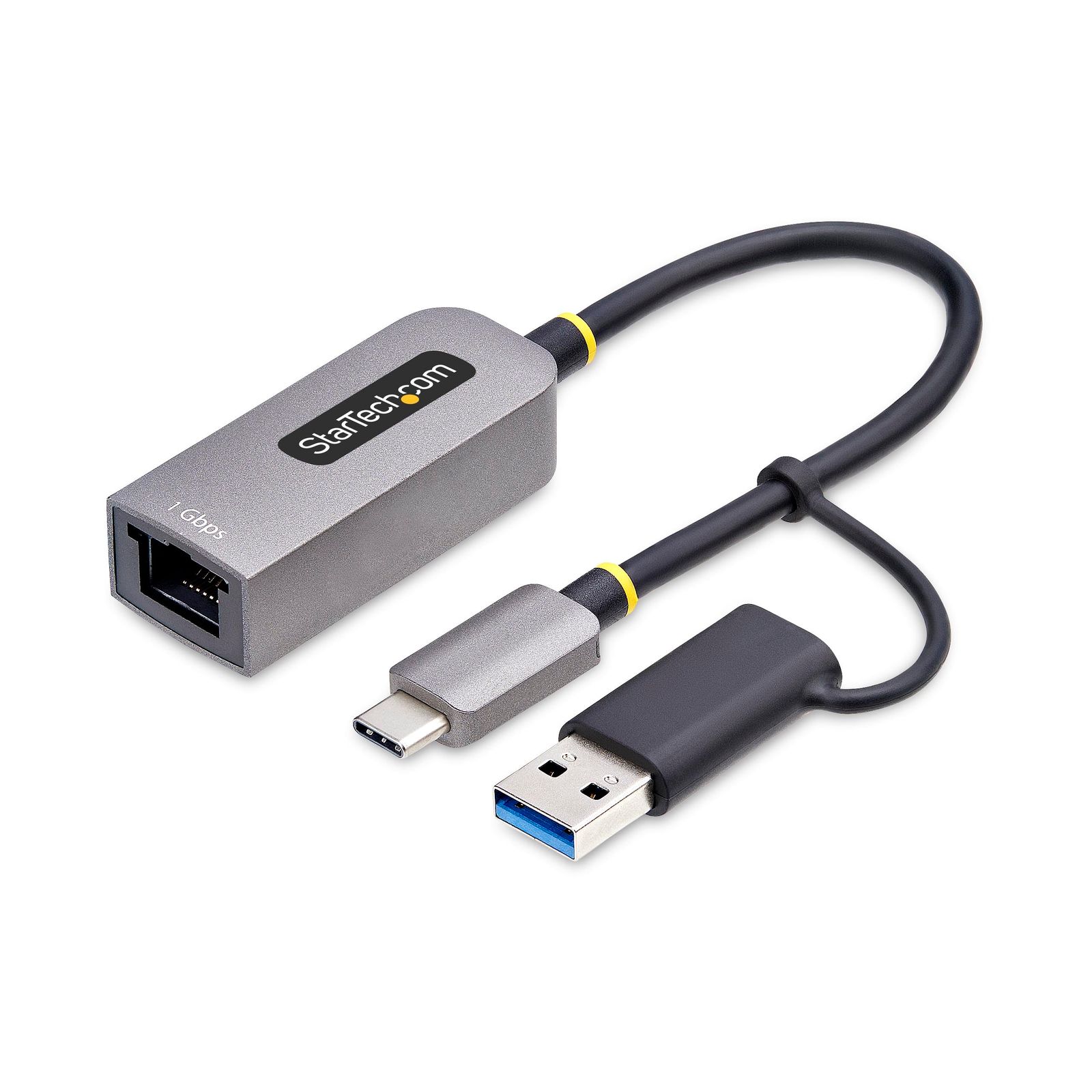 StarTech.com 有線LANアダプター／USB-C＆A／USB 3.0／各種OS／ギガビットイーサネット ネットワークアダプター C21GA-USB-ETHERNET