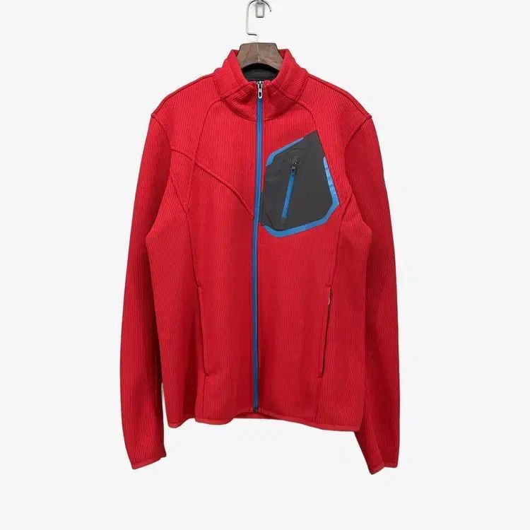 (M) スパイダー レッド メンズ ジップアップ ジャケット