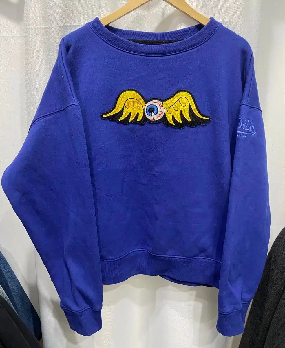 XL 2XL ボンダッチ y2k BIGアイ スウェットシャツ