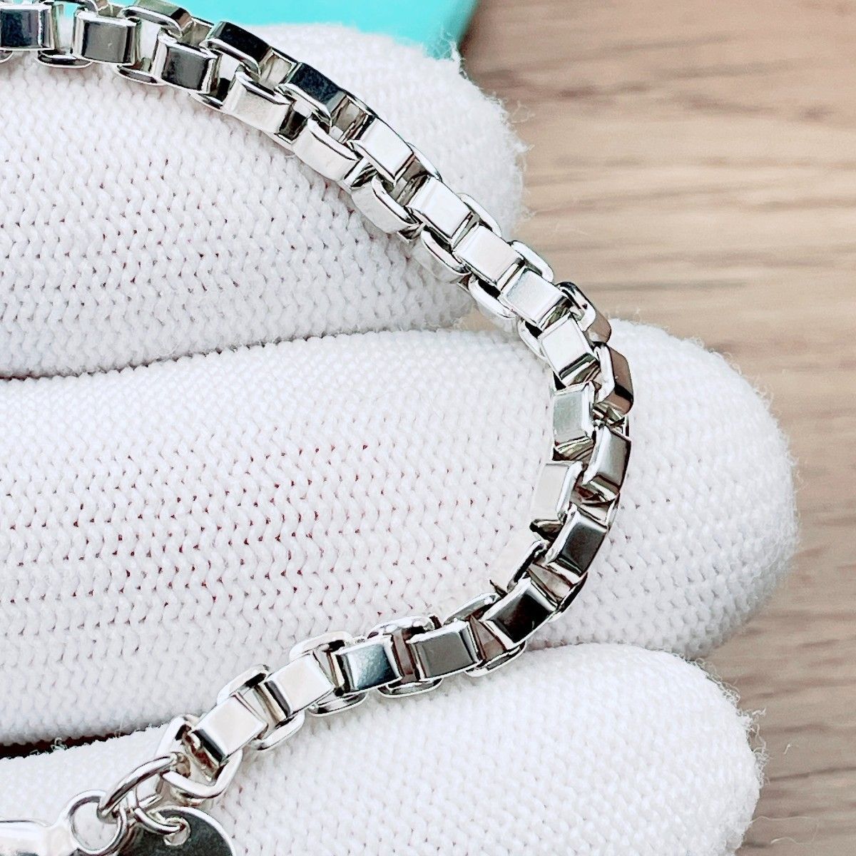 ◇ティファニー◇新品仕上済 Tiffany&Co. ベネチアン ブレスレット 