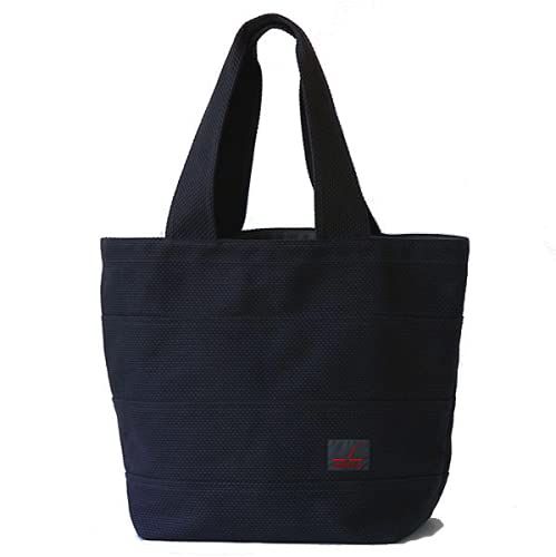 [sasicco] タネイ 三河木綿 トート40 日本製 トートバッグ Tote50 縦360×横300×マチ180mm (黒) メンズ レディース 無地 かばん 大きめ トートバック