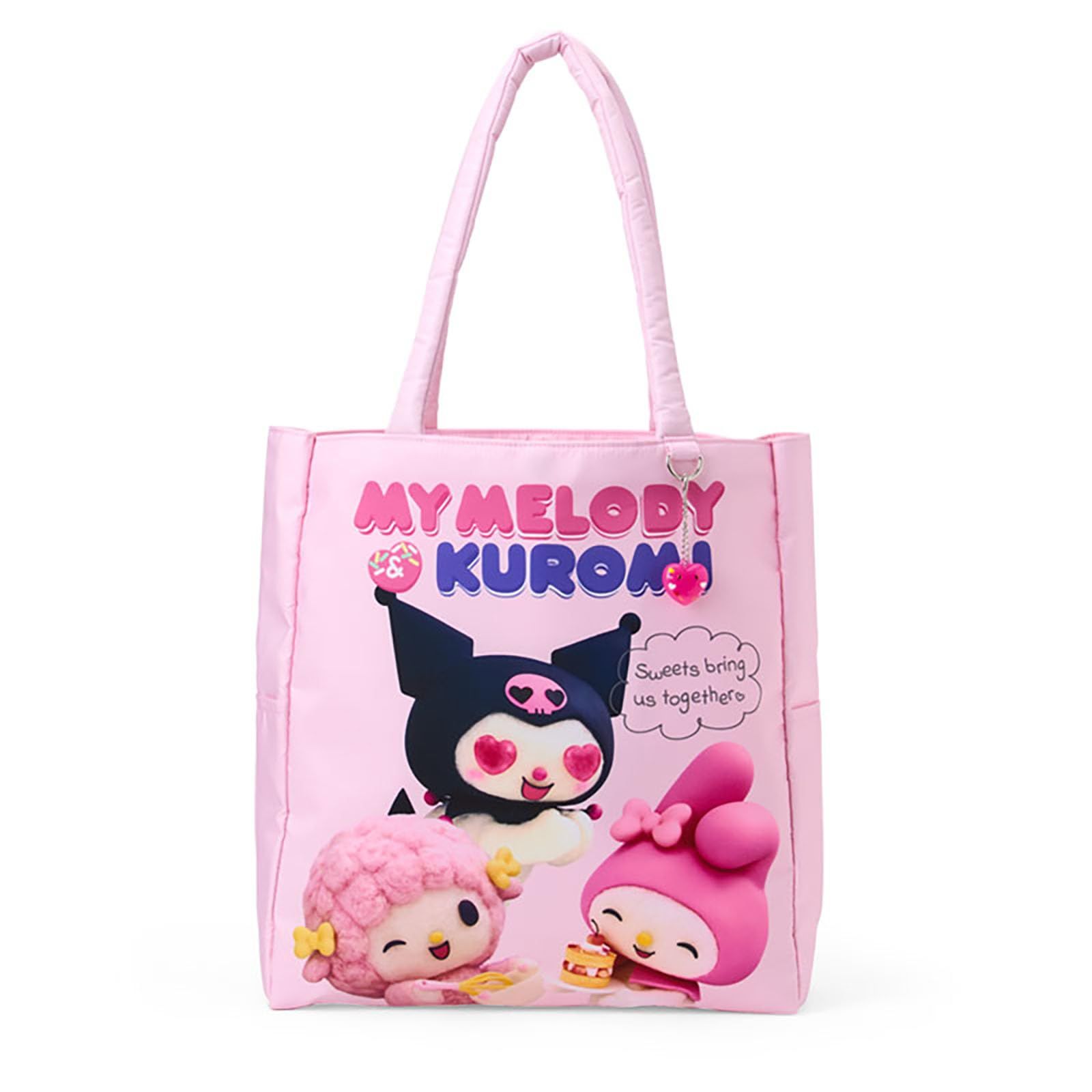 サンリオ(SANRIO) トートバッグ（Netflixオリジナルアニメ My Melody & Kuromi） マイメロディ&クロミ ポリエステル・PVC A4サイズ 対象年齢3才以上 879894