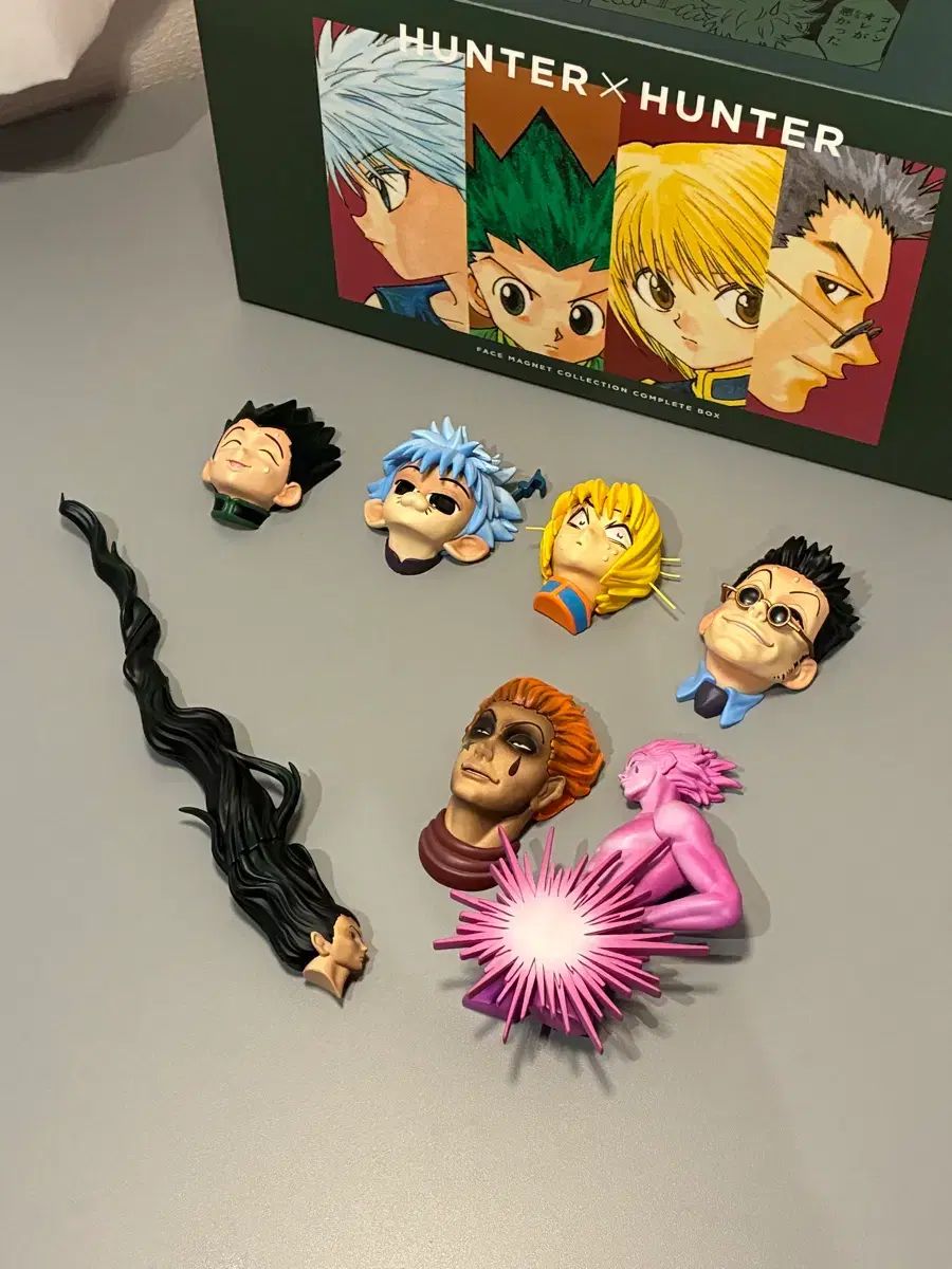 HUNTER×HUNTER rofj 顔 マグネット フルセット (+ヒソカ 特典)