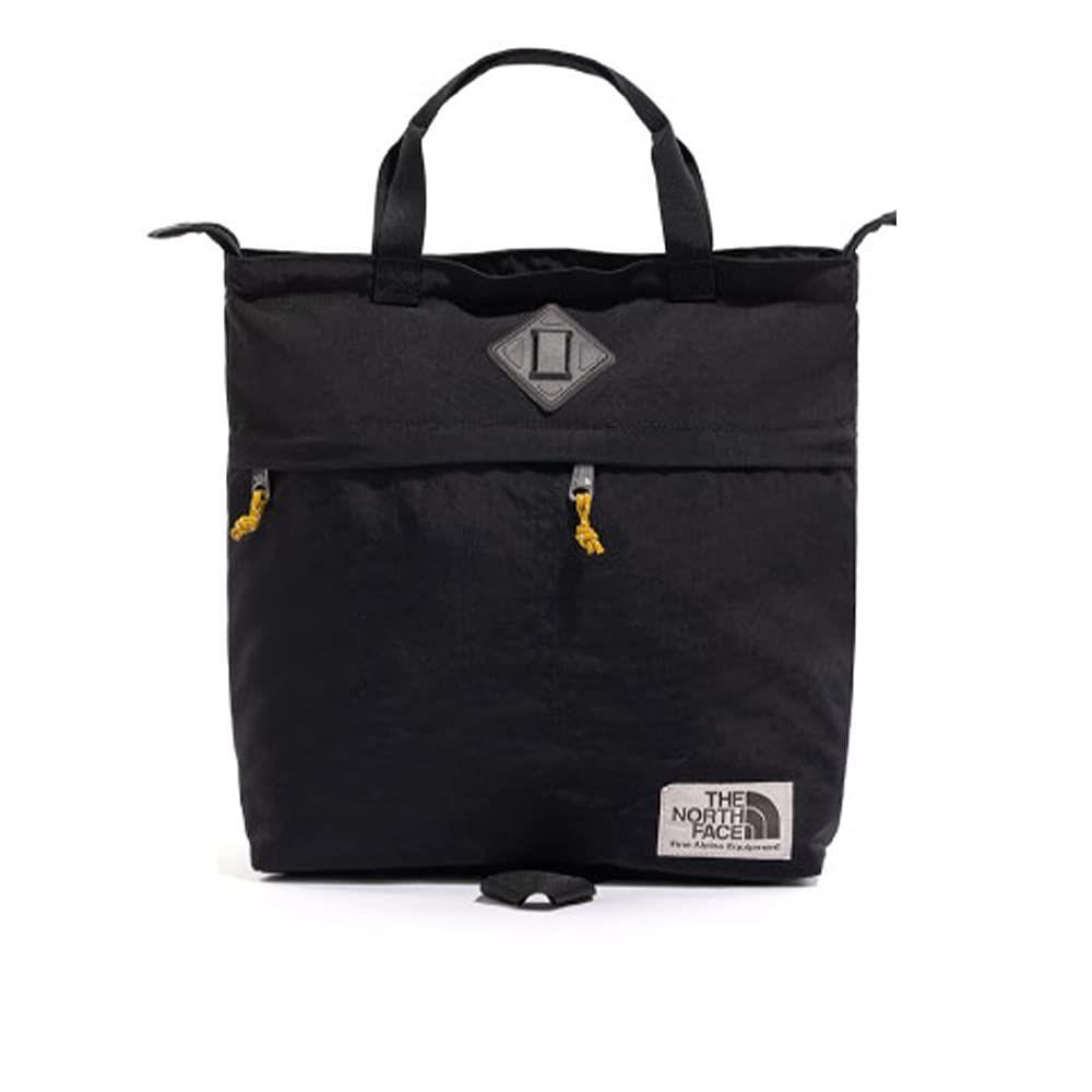 ノースフェイス バッグ メンズ レディース 13L 2WAY バックパック リュックサック トートバッグ 手提げ チャックポケット ラップトップ THE NORTH FACE バークレイ NF0A52VS (ブラック×ゴールド(84Z), ONESIZE) [