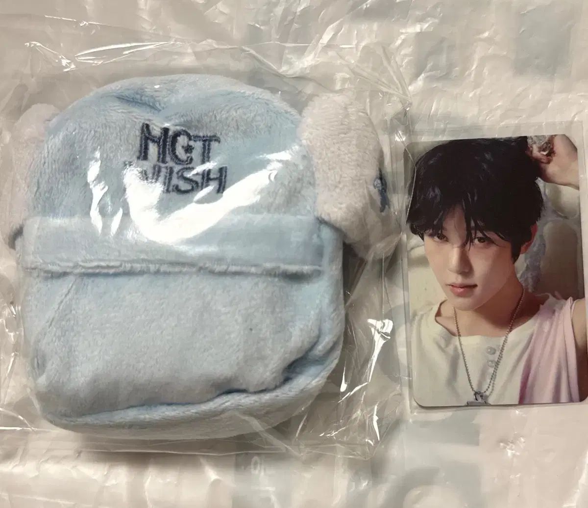 NCT(エヌシーティー)WISH Seven Eleven企画パック シオン トレカ ミニ バックパック キーホルダー