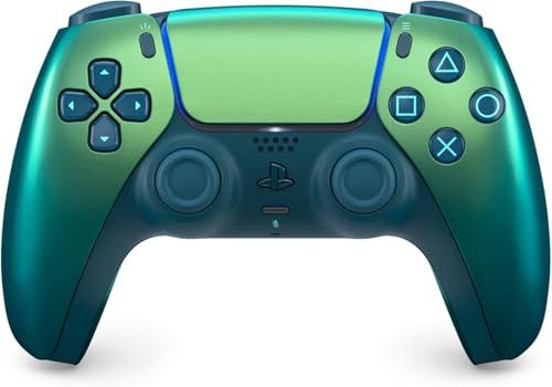 【純正品】DualSense ワイヤレスコントローラー クロマ グリーン(CFI-ZCT1J10)ma 8277a35b