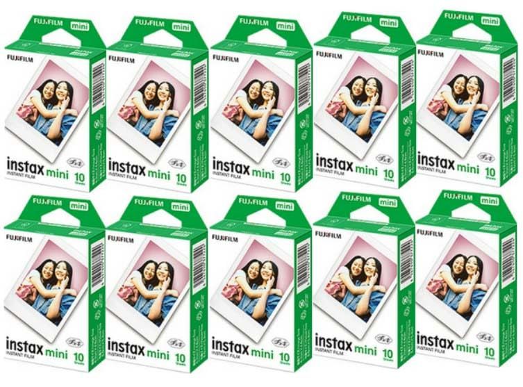 富士フイルム チェキ インスタントカラーフィルム instax mini 1パック×10（100枚分）ma dfa01899