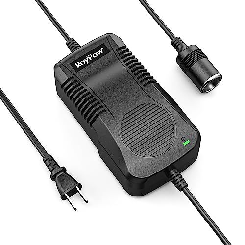 RoyPow AC-DC 変換アダプター 12V 15A 180W (最大 200W) シガーライターコンバーター はほぼ全ての車載電気製品に適用(沖縄・離島の方発送不可）) 5160ab14