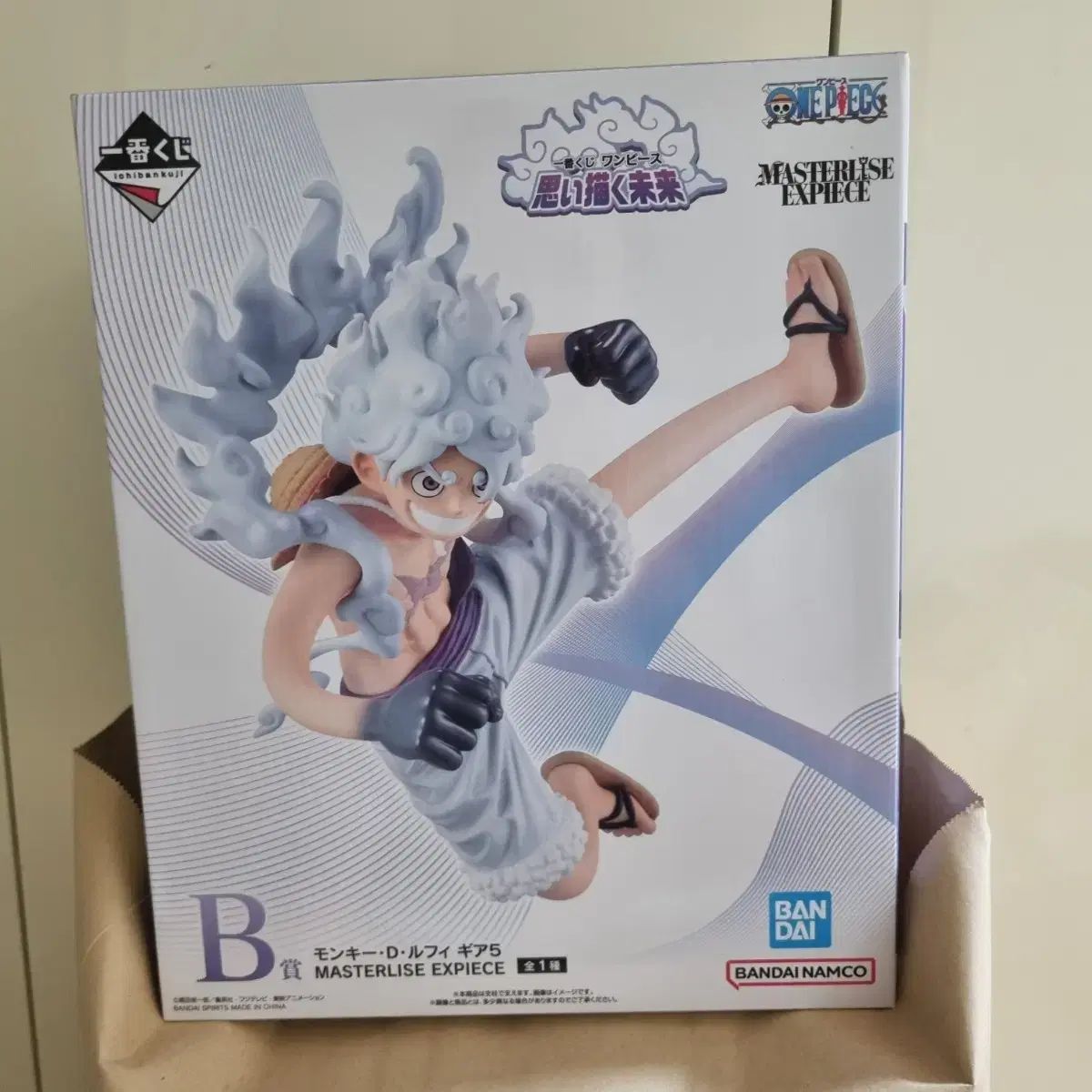 ONE PIECE COOGI 一番くじ モンキー・D・ルフィ(ルフィ) ギア5 MASTERLISE フィギュア (未開封)