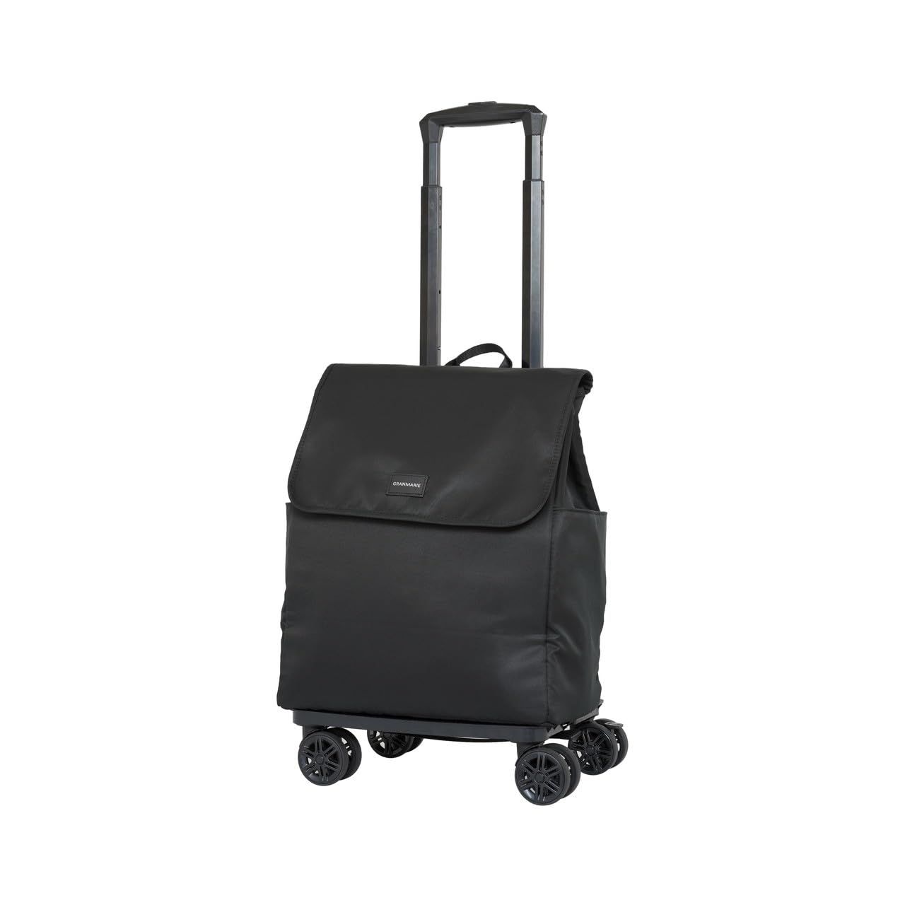 ☆新品☆GRANMARIE[グランマリー] ショッピングカート 大容量 25L 折りたたみ可能 ブレーキ付き 4輪 軽量 保冷 お買い物カート キャスター付き 高齢者 ブラック GM-132BK 343c770a