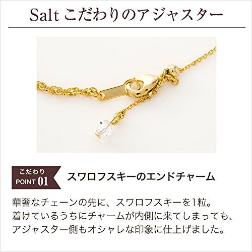 [アクセサリーソルト] アンクレット S(19-22cm)シンプル2連チェーン シルバー
