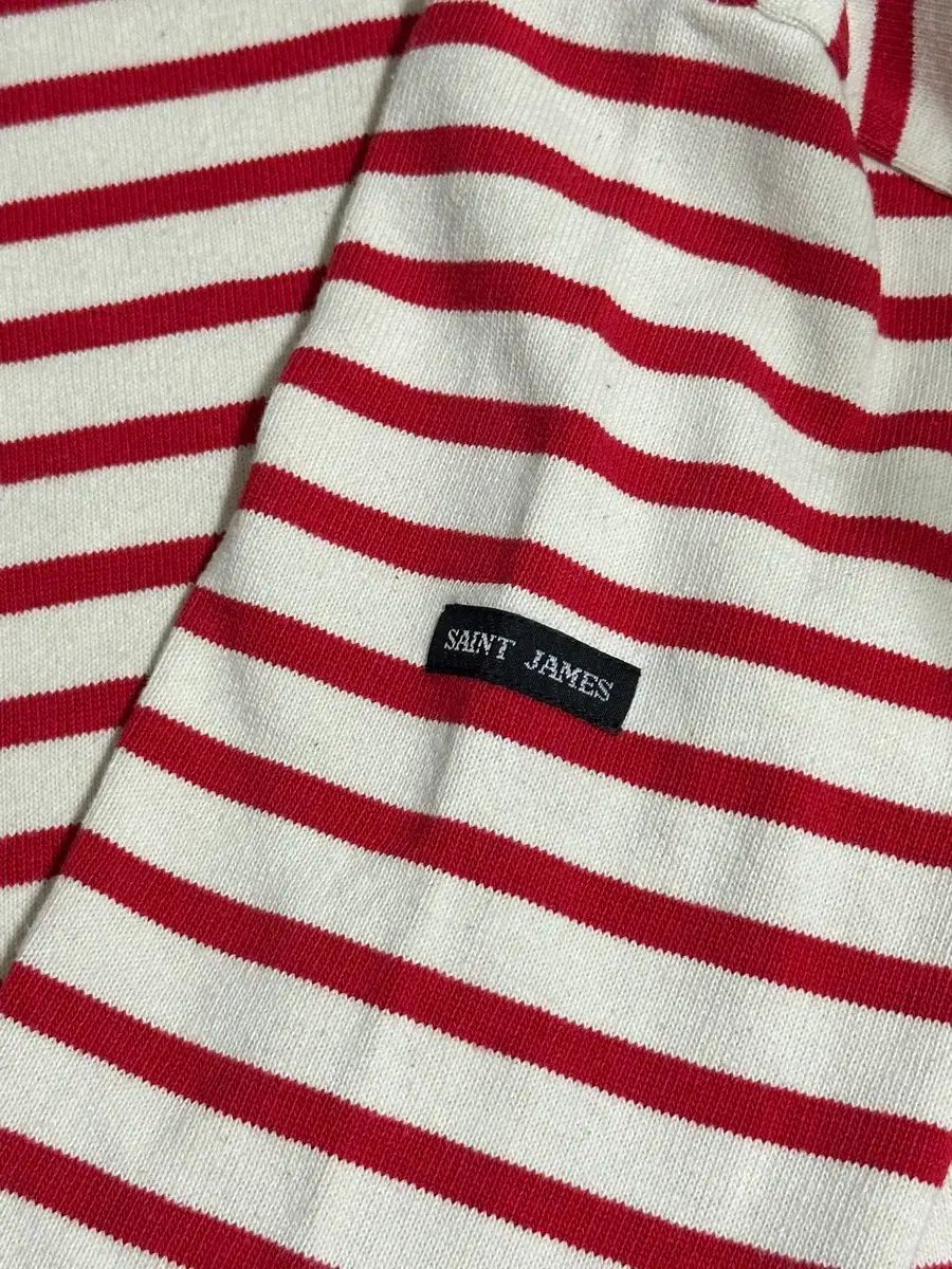 (正規品/傷なし) SAINT JAMES セントジェームス ギルド ストライプ 長袖Tシャツ XS 32サイズ