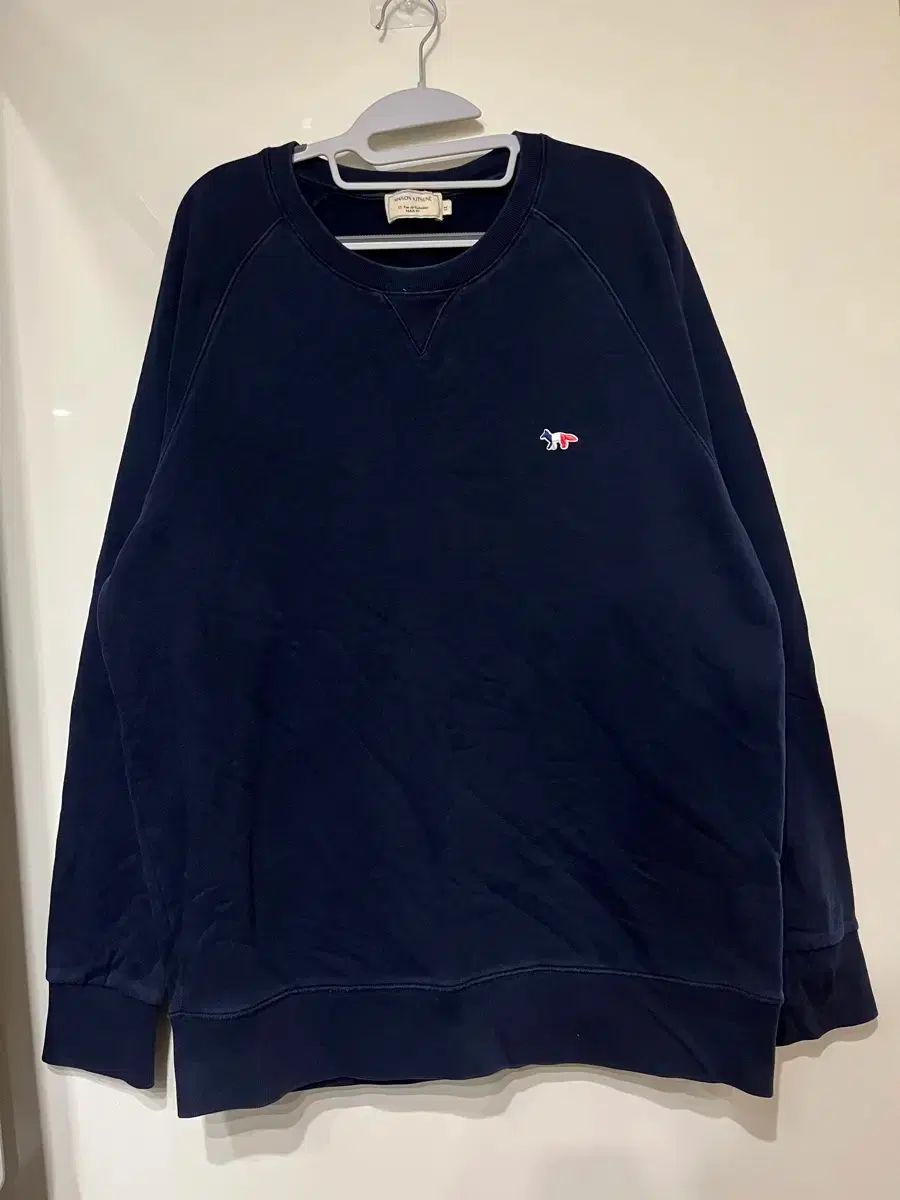 (XL) メゾンキツネ ネイビー スウェット