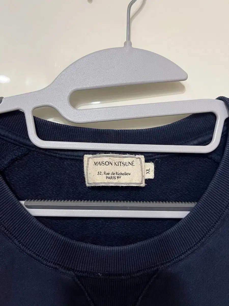 (XL) メゾンキツネ ネイビー スウェット
