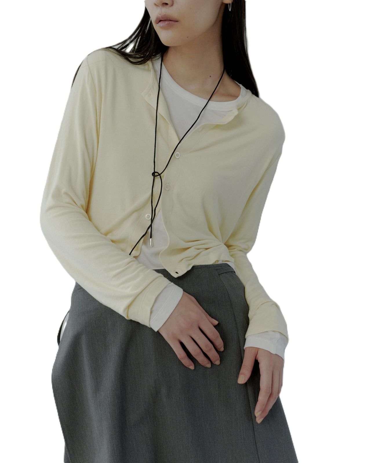 [ミースロエ] チョーカーSETレイヤードロンT MWCT261003 レディース YEL Free Size