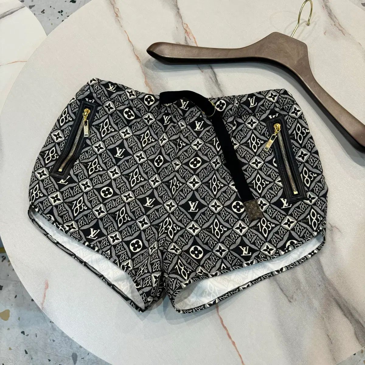 正規品/百貨店購入 Louis Vuitton ルイヴィトン モノグラム タイ ハーフパンツ