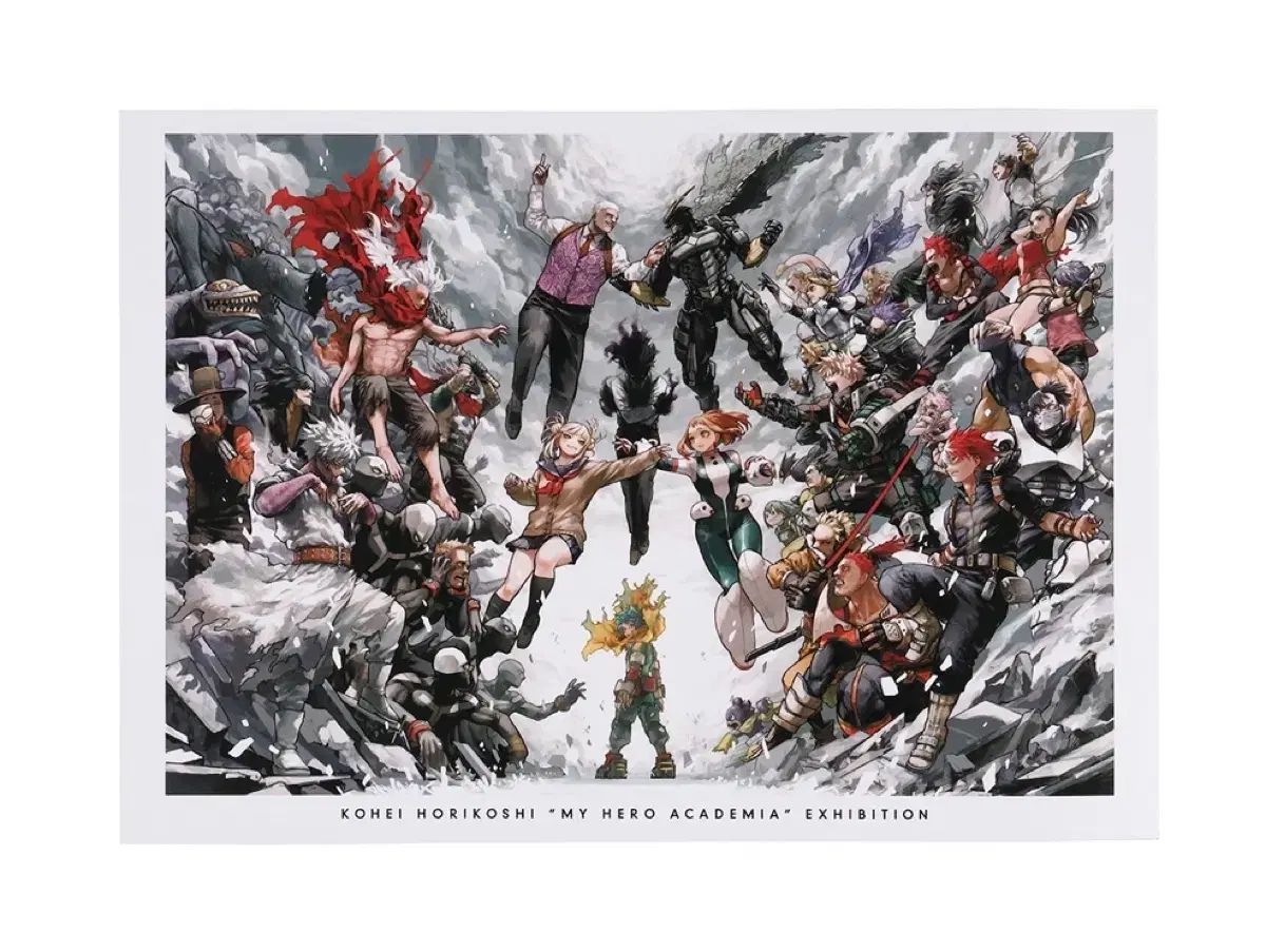 僕のヒーローアカデミア ヒロアカ 原画展 図録