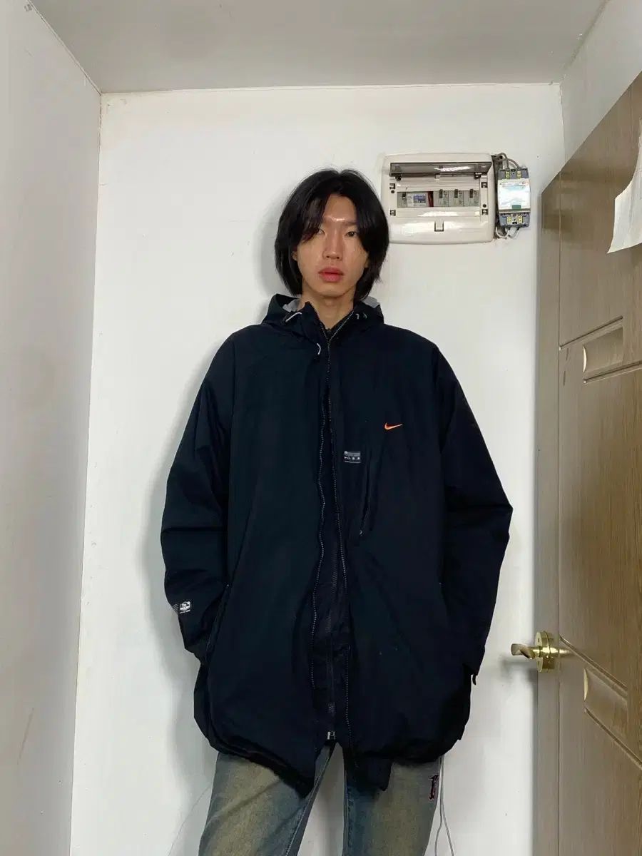 00s NIKE 必須アイテム ウィンドブレーカー ジャケット L