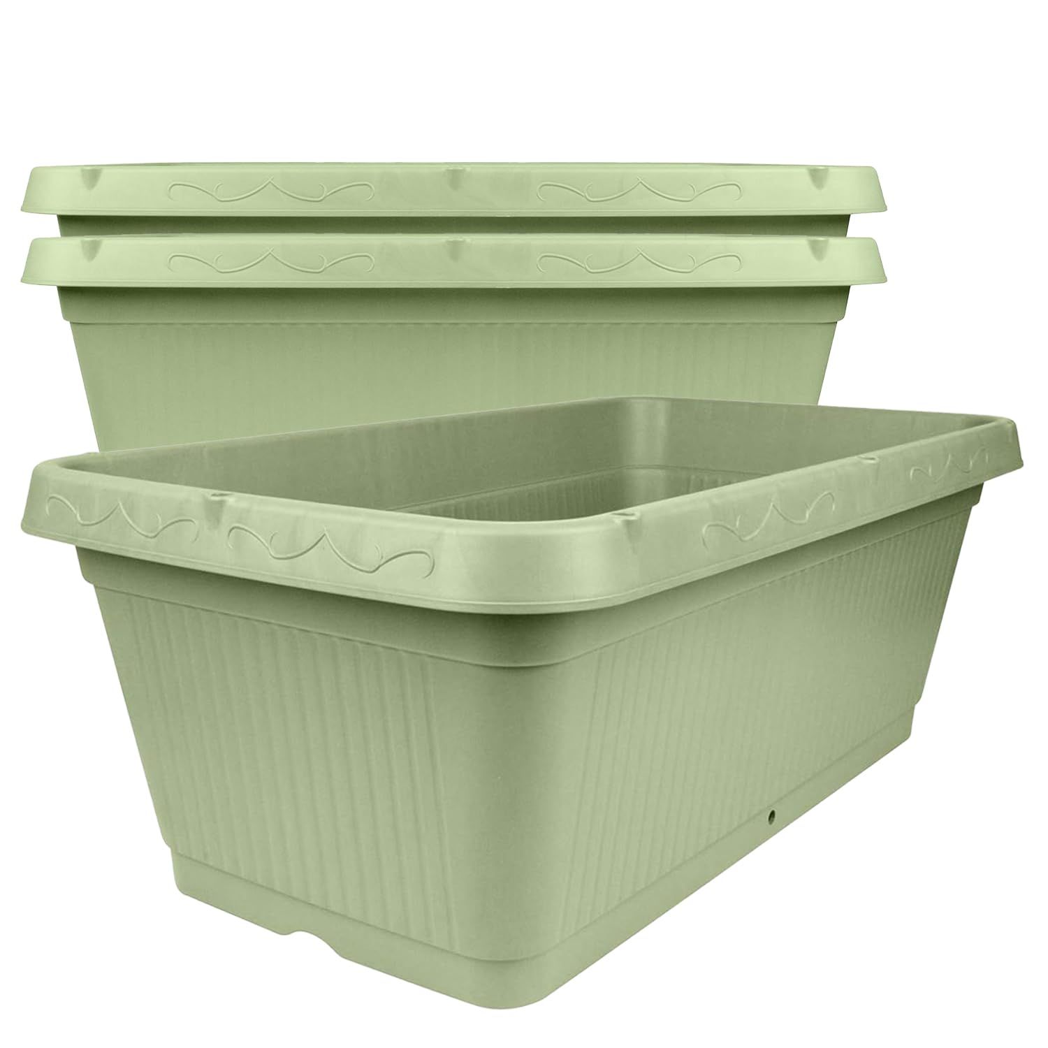 セフティー3 菜園ECOプランター 700 緑 土容量 約50L （まとめ買い3個セット）★ 919495fd