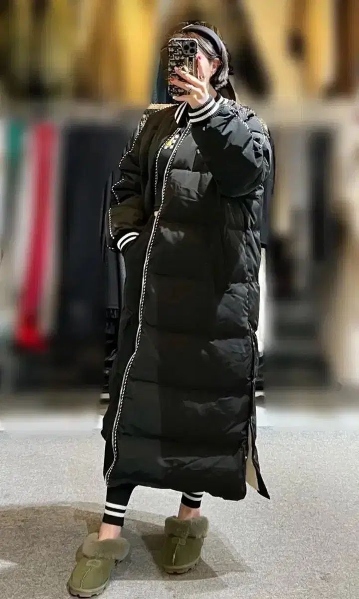 NEW YORK スタイル セール (当日発送) 完売 ダウン100% リブ ロング丈ダウンジャケット