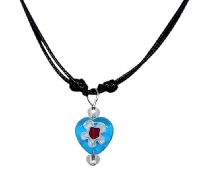 venetian murano glass in Italy/おしゃれ イタリア チョーカー ネックレス ベネチアンガラス/アート アクセサリー 輸入 美術品 [並行輸入品]
