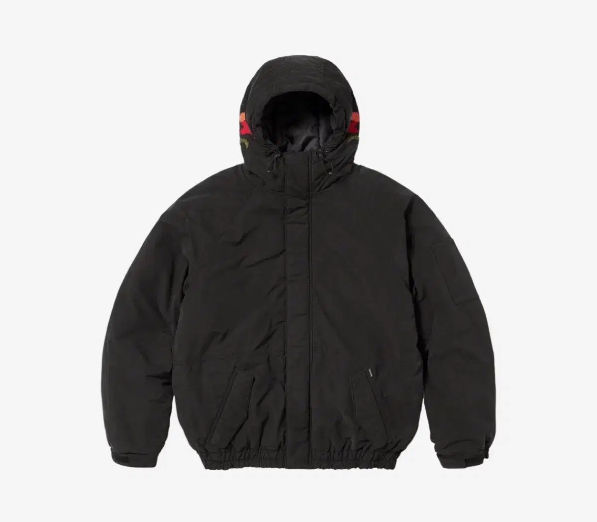 Supreme ニードル POINT フード ジャケット ブラック - メルカリ