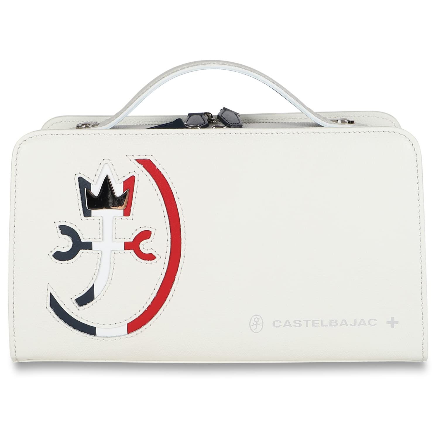 [カステルバジャック] セカンドバッグ 2ルーム CARNET(カルネ) 032212 シロ