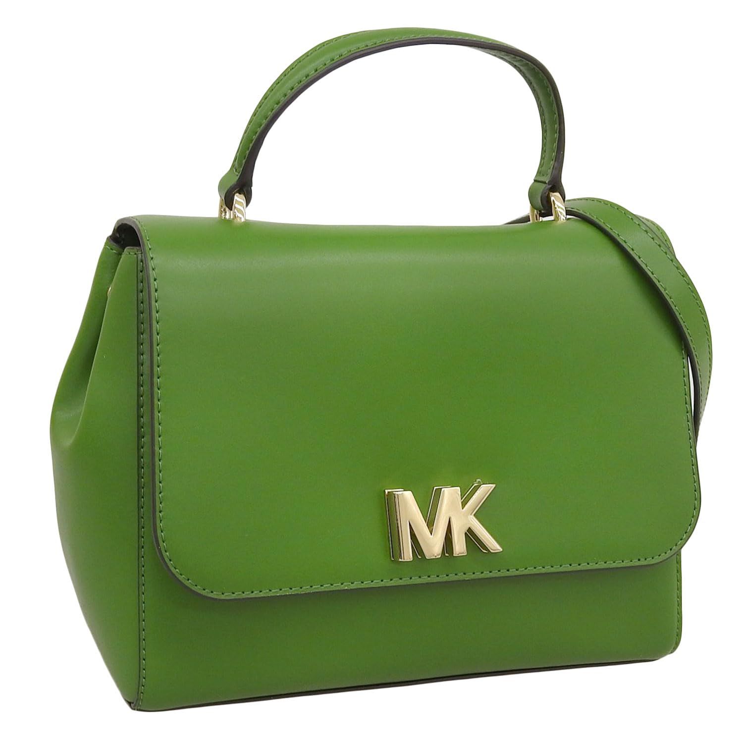 [Michael Kors] [マイケルコース] バッグ レディース ショルダーバッグ 2way 斜めがけ ハンドバッグ レザー グリーン MOTT MD TH SATCHEL 30S8GOXS2L 304 [並行輸入品]