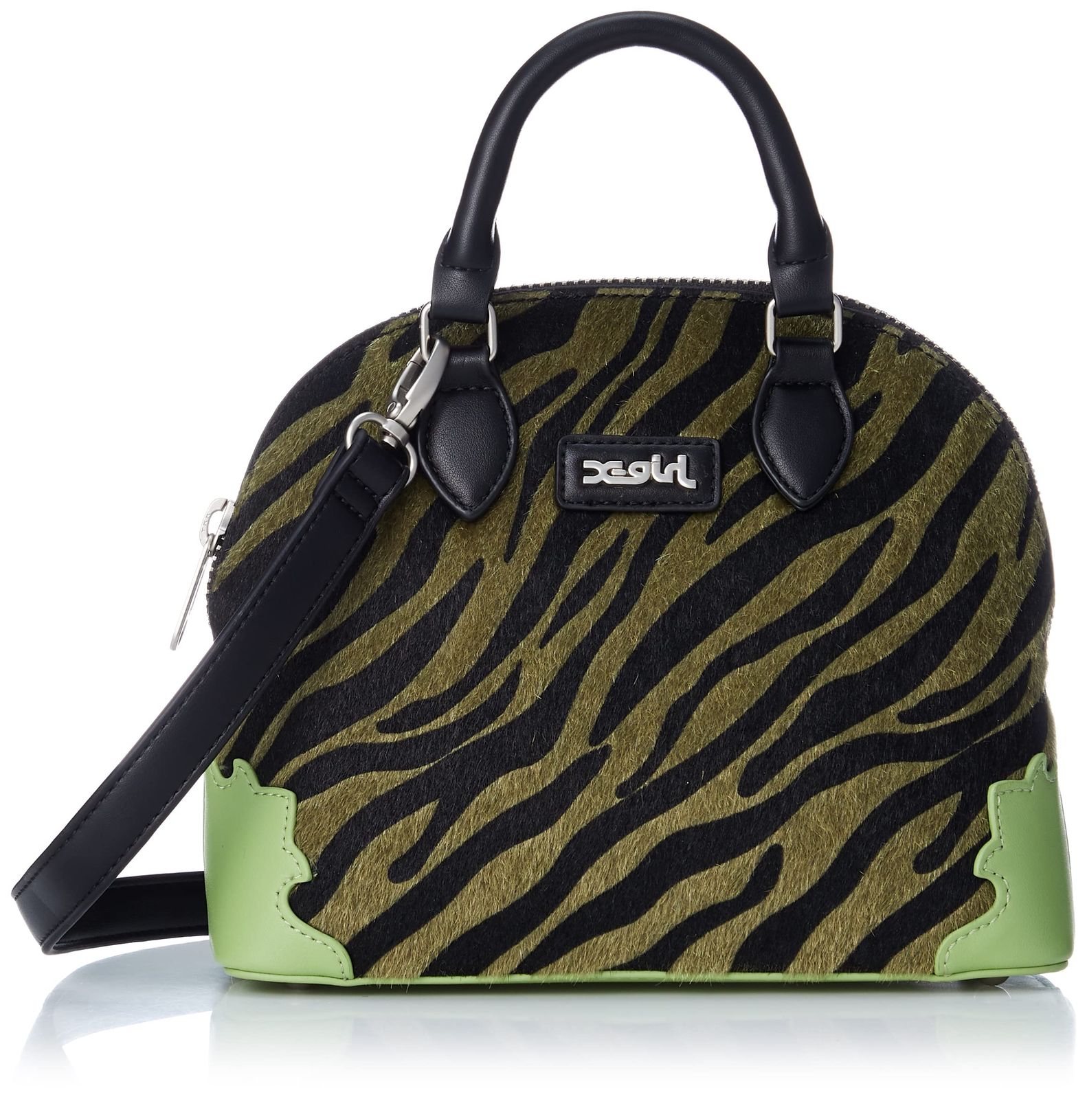 [X-girl] ゼブラミニハンドバッグ ZEBRA MINI HAND BAG