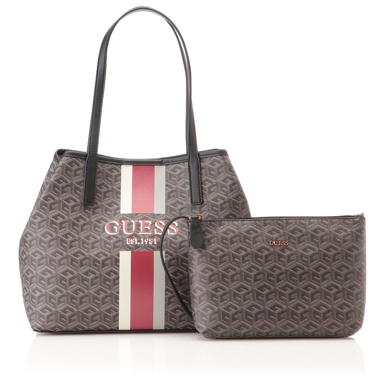 [ゲス] ハンドバッグ SV699523 CHARCOAL LOGO CHG VIKKY G - CUBE レディース [並行輸入品]